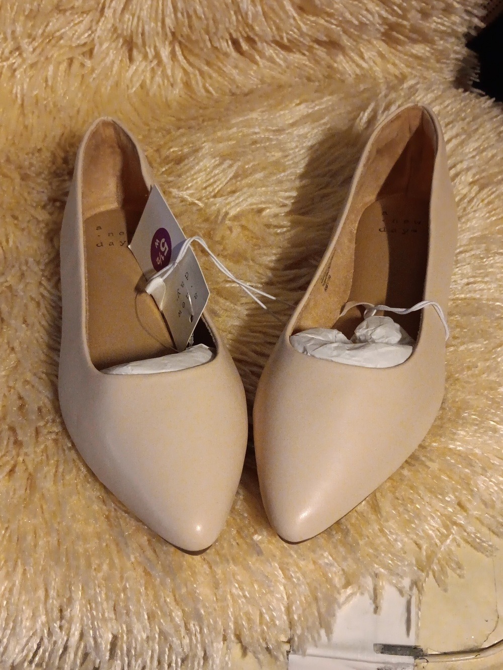 A New Day Women's Corinna Ballet Flats Size 5 1/2W